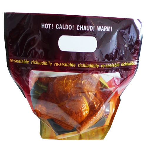 Warmhaltebeutel ¨hot¨ Druck: Neutralmotiv ¨HOT¨ Flammen