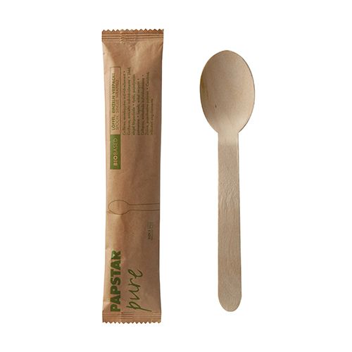 WEBAplate Holzlöffel, gebogen, 160mm,