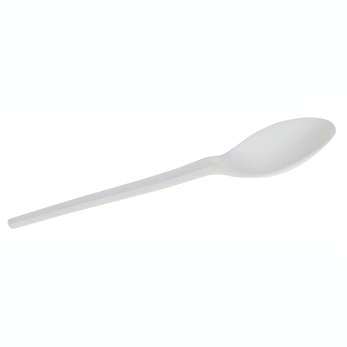 WEBAplate coffee spoon made of CPLA, 128mm, WEBAplate Kaffeelöffel aus CPLA, 128mm,