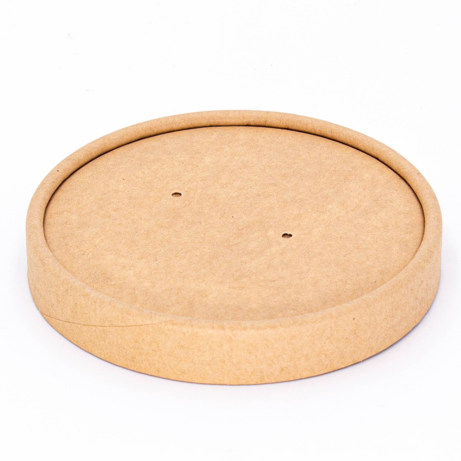 WEBAbowl Hartpapier-Deckel Kraft braun für
