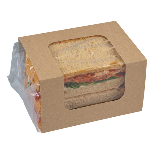 Sandwichclip Kraftpapier/Folie 120x353mm Sandwichclip Kraftpapier/Folie 120x353mm