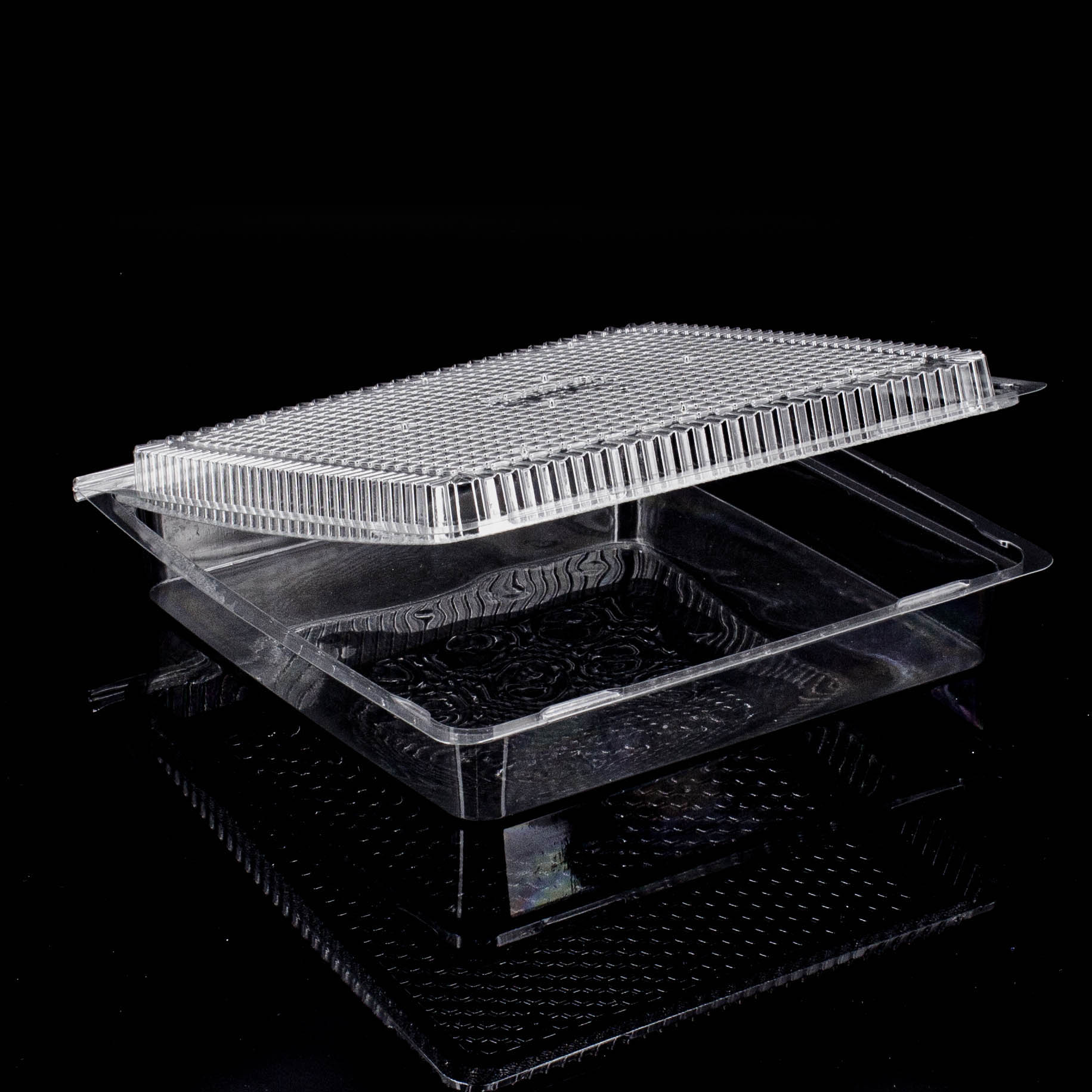 WEBAbox cake box (APET) 190x190x45mm WEBAbox Kuchenbox (APET) 190x190x45mm
