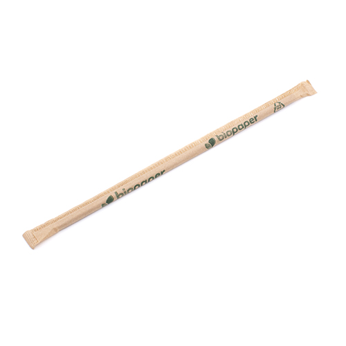 WEBAcup Papier-Trinkhalme braun,