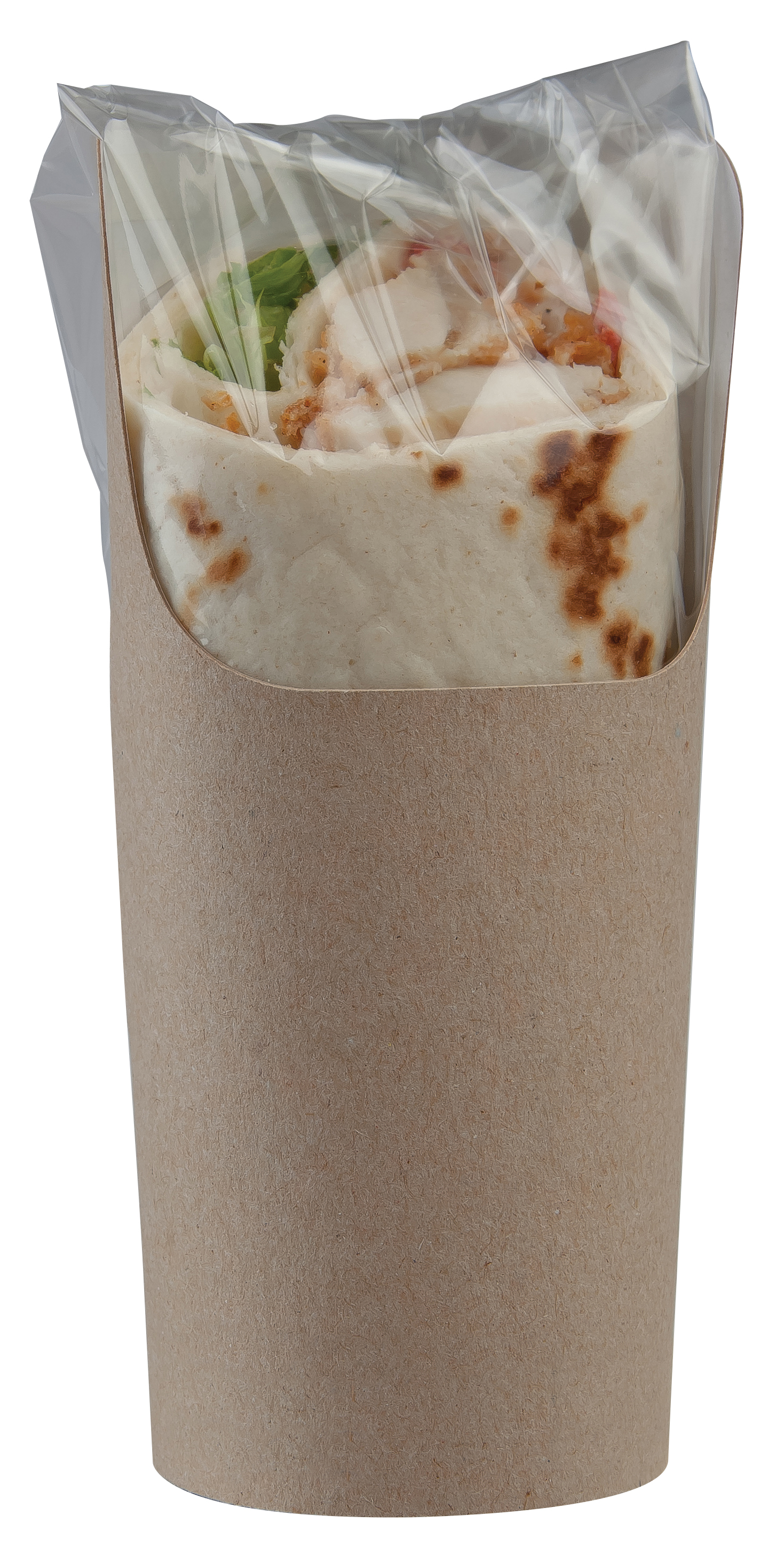 WEBAwrap Kraftpapierbecher für Wraps