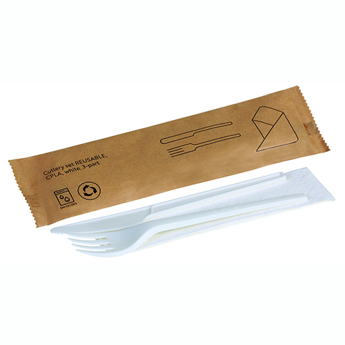 WEBAplate Besteck-Set aus CPLA, 168mm,