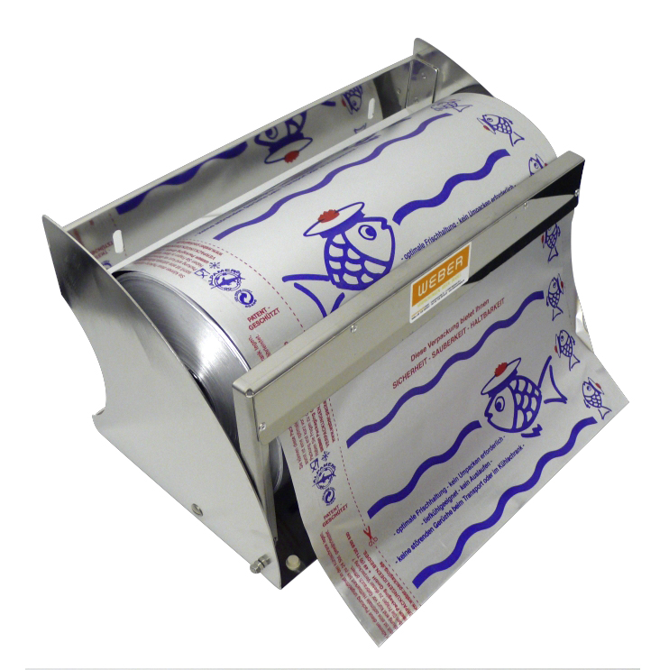 Tischrollenhalter aus Edelstahl