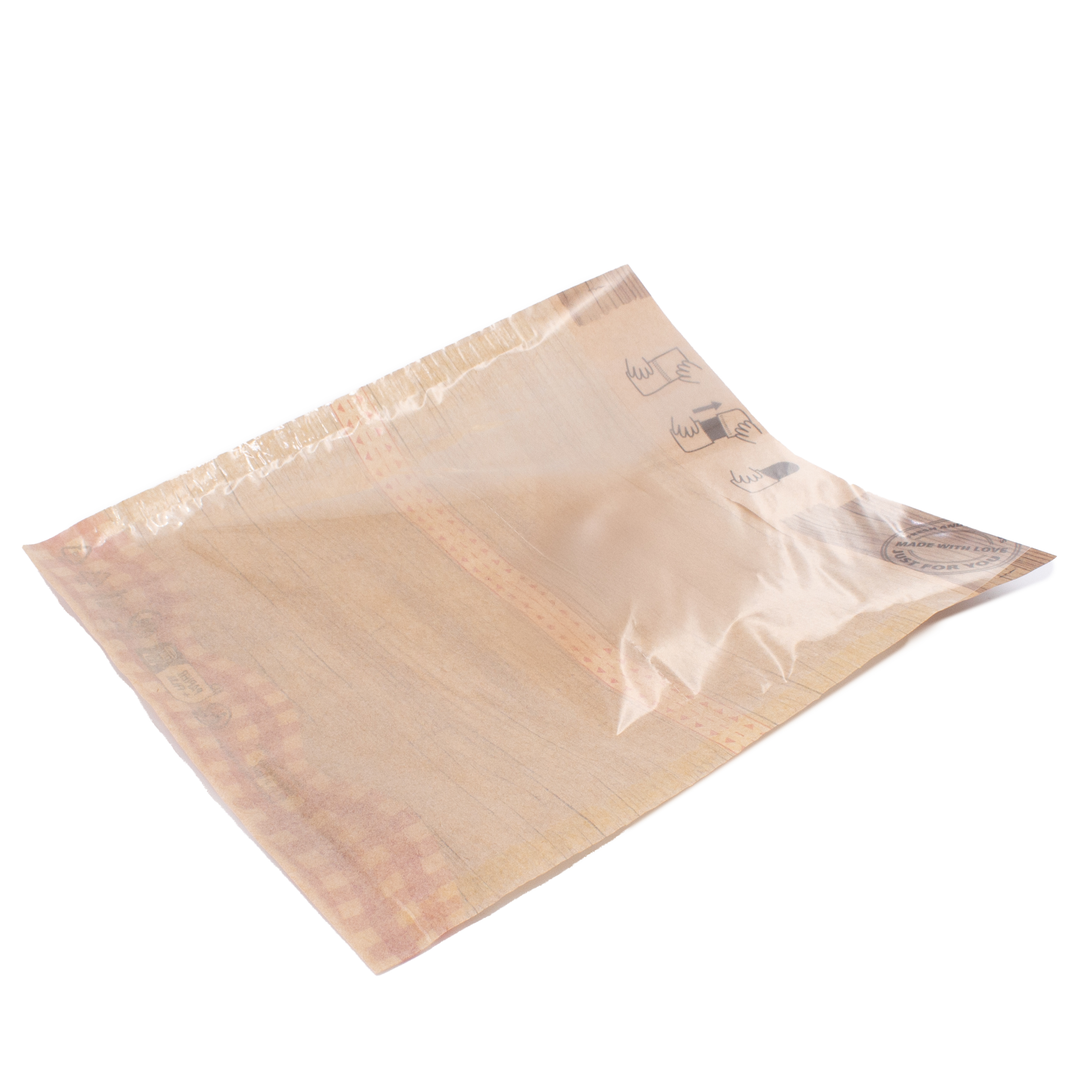 WEBAbag Sichtstreifenbeutel 200x186mm