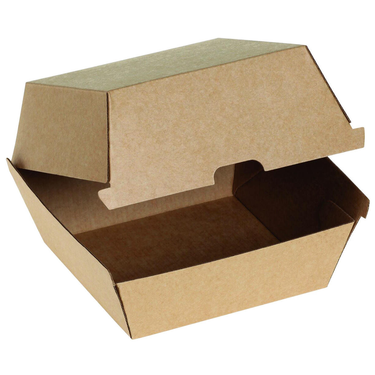 Karton-Klappbox Hamburger