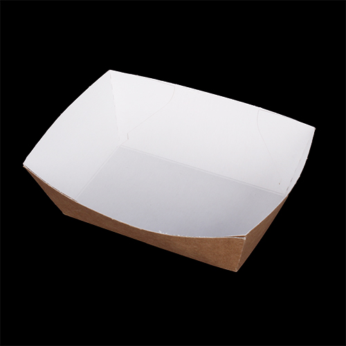 Kartonschale 124x87x42mm Kraftpapier