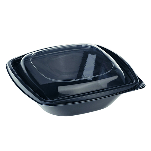 WEBAbowl PLA-Salatschale schwarz,720ml WEBAbowl PLA-Salatschale schwarz,720ml