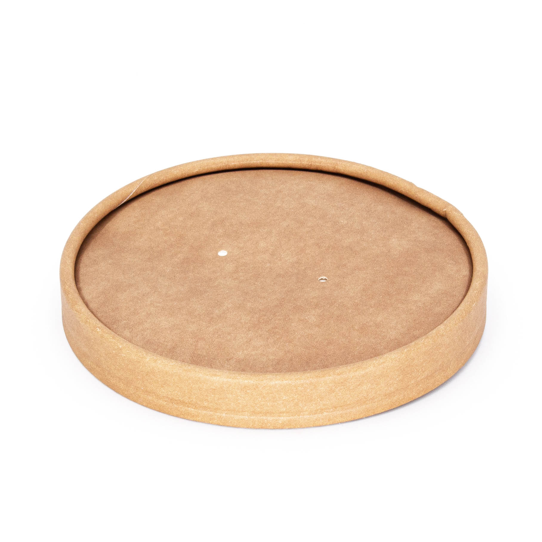 Hartpapier-Deckel Kraft braun für
