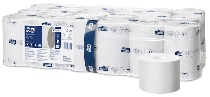 Midi toilet paper, premium, Midi Toilettenpapier, Premium,