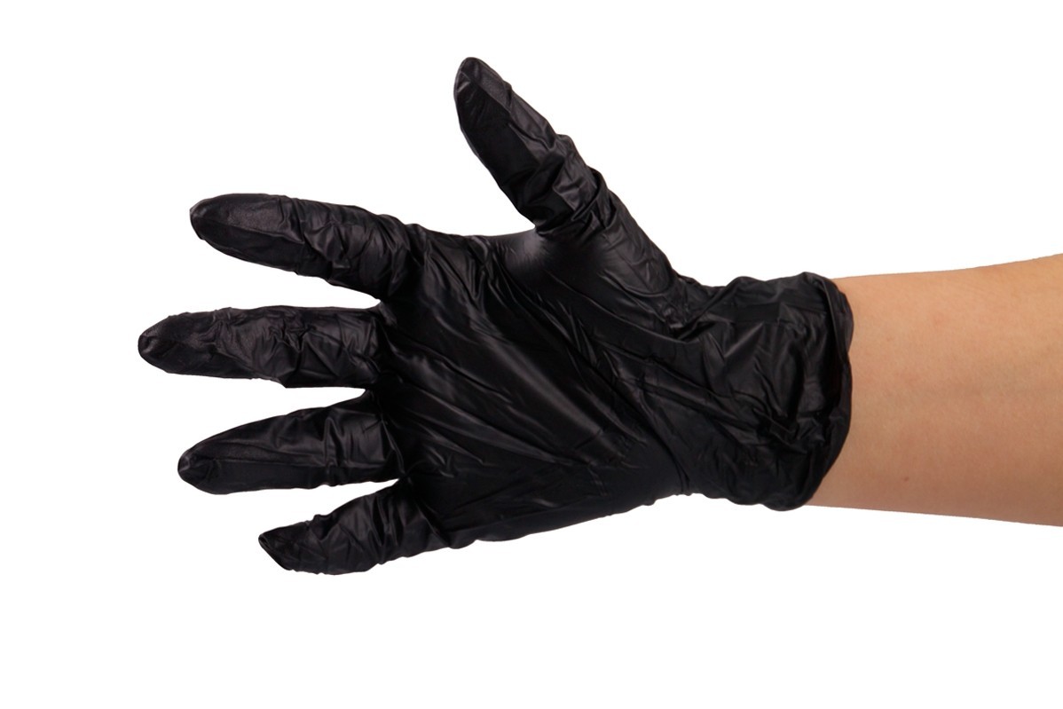 WEBAdry Nitril-Handschuhe schwarz, XXL